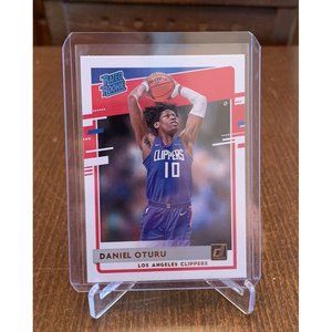 2020 2021 Donruss Basketball Daniel Oturu Rookie Card Cards NBA Rookie